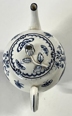 Lot 44 - A Booths Worcester style teapot and cover with...