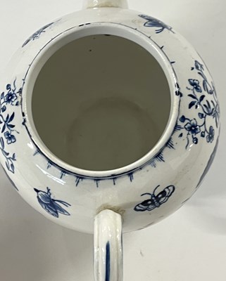 Lot 44 - A Booths Worcester style teapot and cover with...