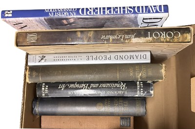 Lot 871 - TWO BOXES: Mixed large format art reference...