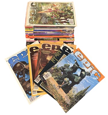 Lot 52 - ONE BOX: Various Marvel EPIC magazines