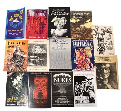 Lot 47 - ONE BOX: Various fantasy paperbacks, to...