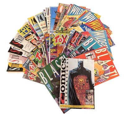 Lot 50 - ONE BOX: Various comics to include TOXIC;...