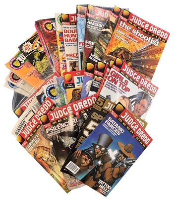 Lot 49 - ONE BOX: Various JUDGE DREDD and 2000AD Comic...