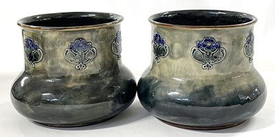 Lot 331 - A pair of early 20th Century Royal Doulton...
