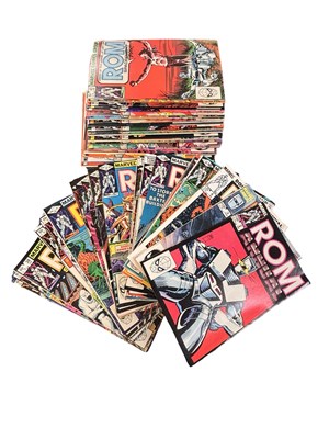 Lot 40 - MARVEL: ROM, c50 issues from 1983-6