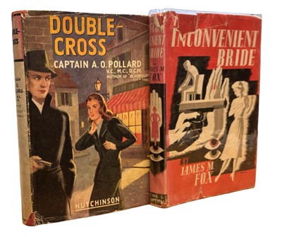 Lot 209 - VINTAGE CRIME: 2 Titles: JAMES M FOX: THE...