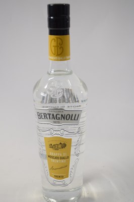Lot 85 - Bertagnolli Grappa di Moscato Giallo Trentino,...