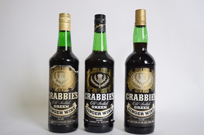 Lot 137 - Crabbie's Old Scottish Green Ginger Wine -...