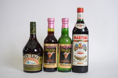 Lot 139 - Bailey's liqueur, 1 bottle; Cocktail Club Piña...