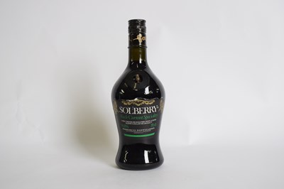 Lot 144 - Solberry Blackcurrant Danish liqueur, 1 bottle