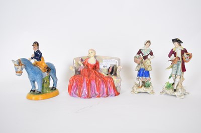 Lot 101 - A Royal Doulton figure Sweet and Twenty HN1298...