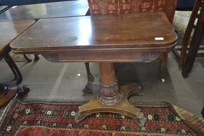 Lot 391 - An early 19th Century rosewood tea table with...