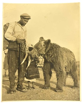 Lot 1182 - PHOTOGRAPH. “On the road to the back sea”...