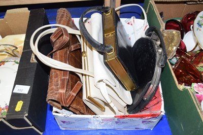 Lot 553 - Five assorted lady's vintage handbags, (5)
