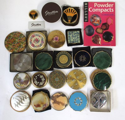 Lot 103 - Twenty one compacts and a copy of Millers...