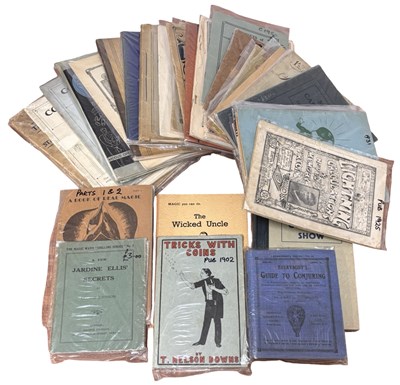 Lot 268 - ONE PACKET: Various magic, illusions,...