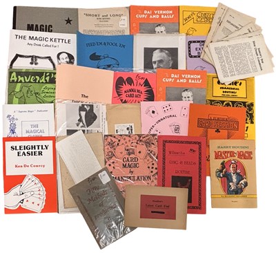 Lot 272 - ONE PACKET: Various magic, illusions,...