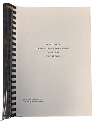 Lot 283 - H T G TINKLER: THE HISTORY OF THE GREAT...