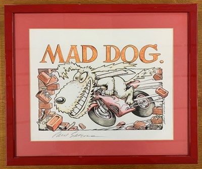 Lot 33 - Paul Sample (1947-2026), 'Mad Dog' original...
