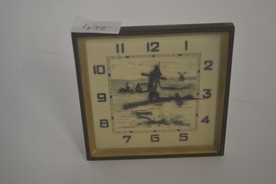 Lot 478 - An early 20th Century novelty bedside clock,...
