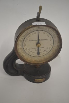 Lot 486 - Lewis Schopper Leipzig brass and steel framed...