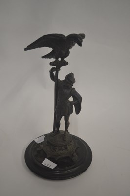 Lot 487 - A late 19th Century continental bronzed metal...