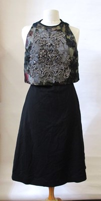 Lot 56 - Preen by Thornton Bregazzi: a black and beaded...