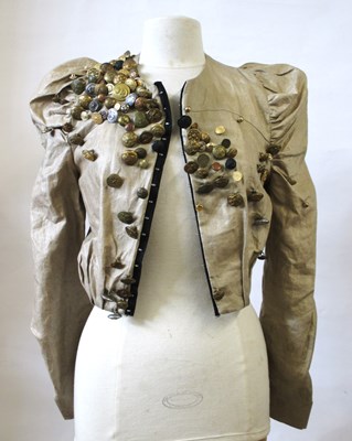 Lot 53 - Preen: a military inspired crop jacket...