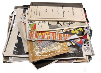 Lot 318 - A mixed box of circus-related ephemera, so...