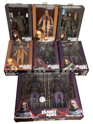 Lot 116 - A collection of boxed Neca Planet of the Apes...