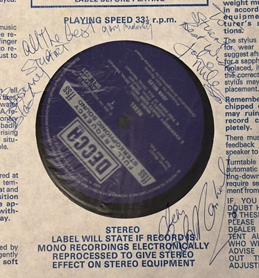Lot 211 - JOHN MILES: REBEL 12'' vinyl LP, signed to...