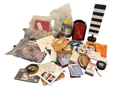 Lot 138 - A collection of various magic tricks and props