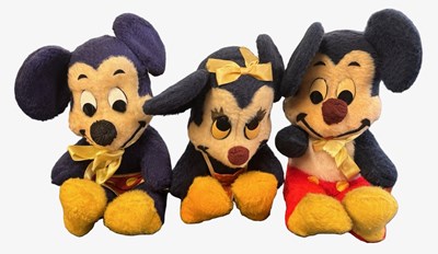 Lot 235 - Three vintage Walt Disney toys, modelled as...