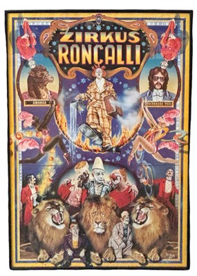 Lot 325 - A framed ZIRKUS RONCALLI poster