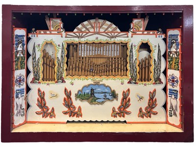 Lot 302 - A large scratchbuilt model Fairground Organ /...