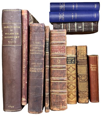 Lot 805 - ONE BOX: Mixed antiquarian and leather...