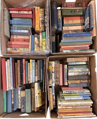 Lot 888C - FOUR BOXES: Mixed vintage juvenile fiction