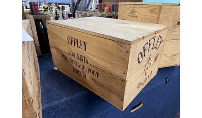 Lot 7 - Case of 12 bottles Offley Boa Vista vintage...