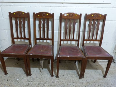 Lot 279 - Set of four late 19th or early 20th Century...