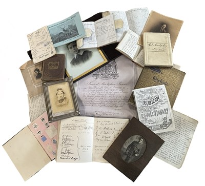 Lot 901a - ONE BOX: Various ephemera to include...