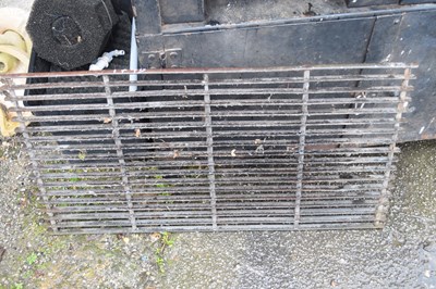 Lot 174b - Metal entrance grate/boot scraper