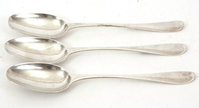 Lot 103 - Three George III Perth tablespoons, circa 1840,...
