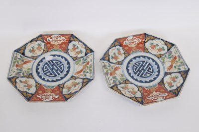 Lot 28 - Pair of Japanese Imari Plates