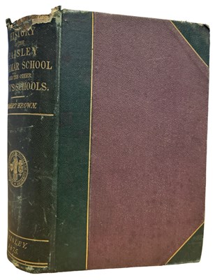 Lot 576 - ROBERT BROWN: THE HISTORY OF THE PAISLEY...