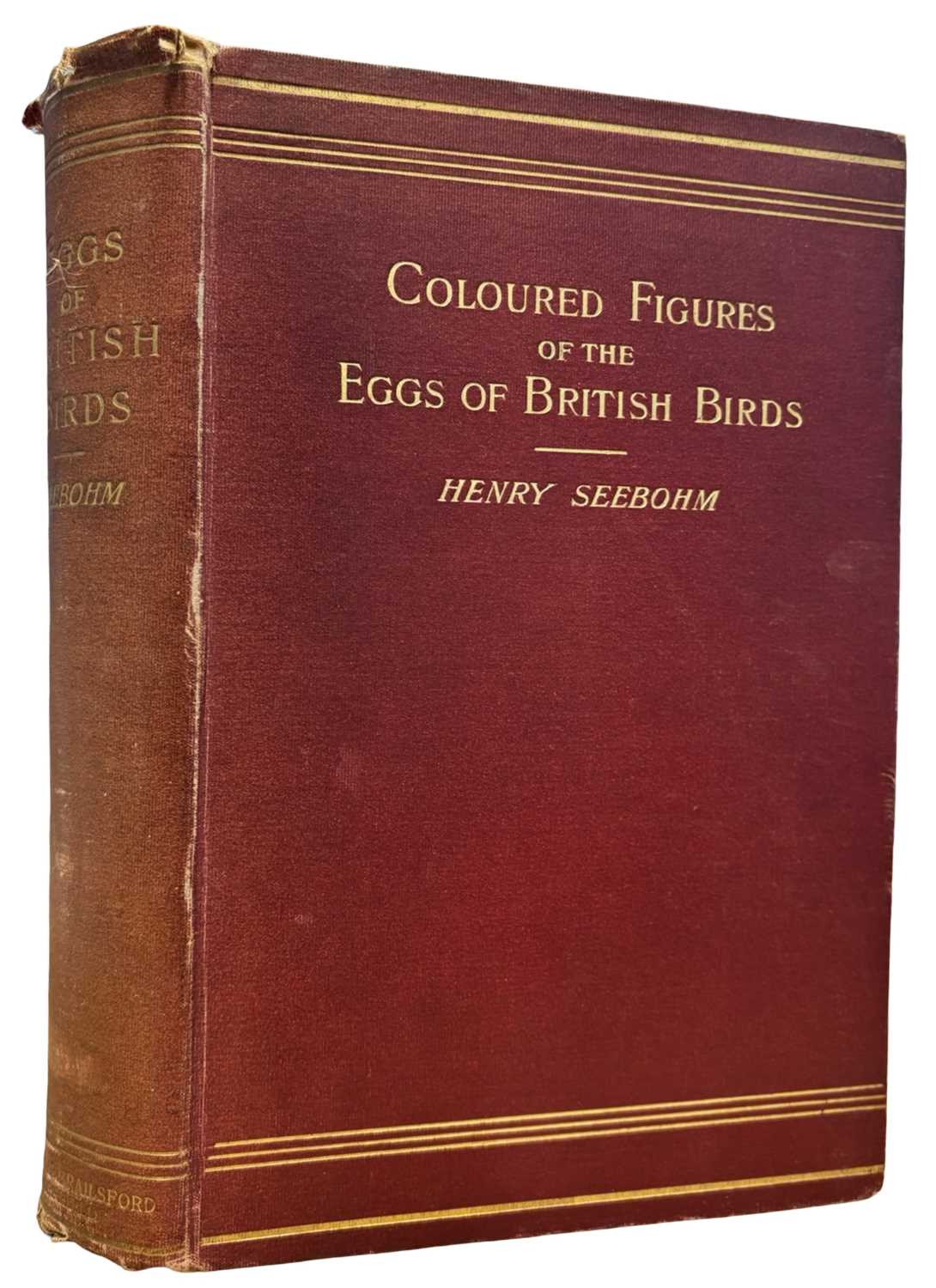 Lot 90 - HENRY SEEBOHM: COLOURED FIGURES OF THE EGGS OF...