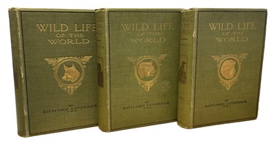 Lot 71 - R LYDEKKER: WILD LIFE OF THE WORLD - A...