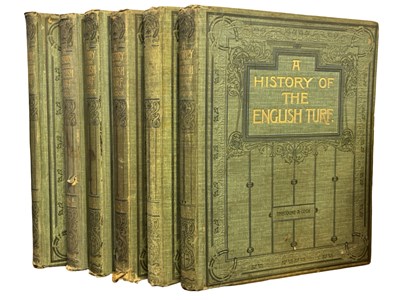Lot 139 - THEODORE COOK: HISTORY OF THE ENGLISH TURF,...