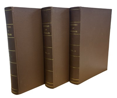 Lot 578 - WILLIAM HUTCHINSON: THE HISTORY AND...