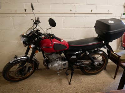 Lot 367 - A Sinnis 250cc motorbike, registration AO16...