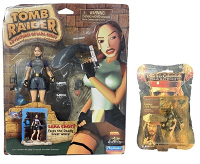 Lot 120 - A cased and carded Lara Croft [Tomb raider]...